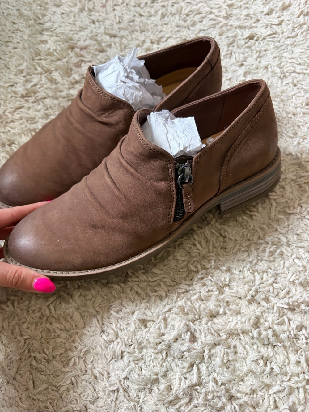 Brown Clark’s Camzin Pace Bootie